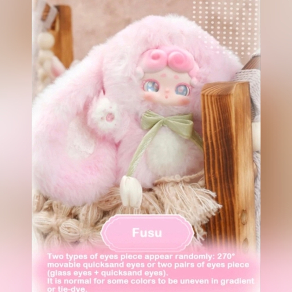 Lucky Deer Nai Secret Garden Series Plush Pendant  "Fusu"
